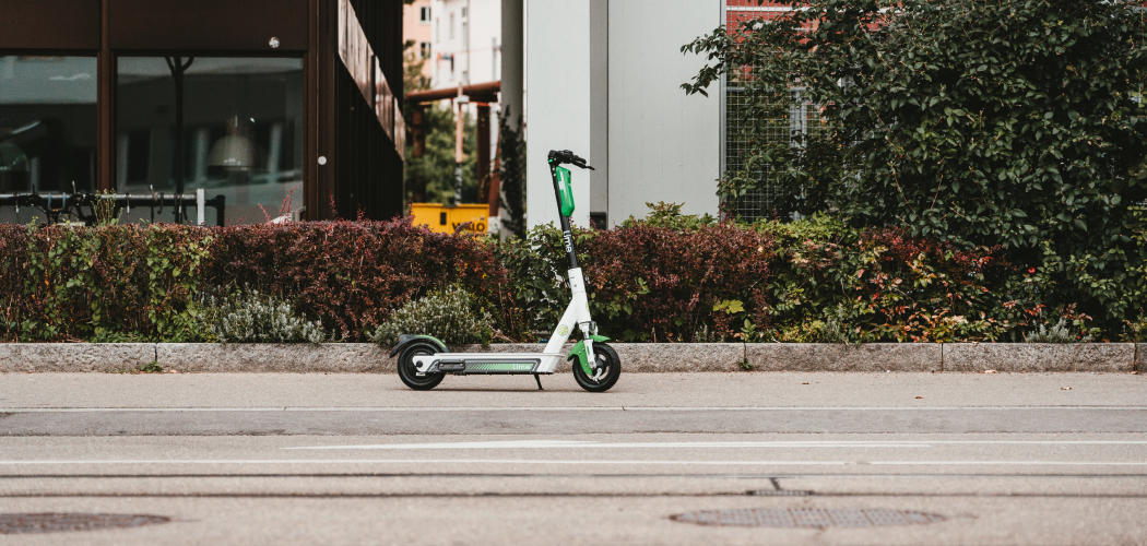 Electric Scooters Compete With Pedestrians On Sidewalks